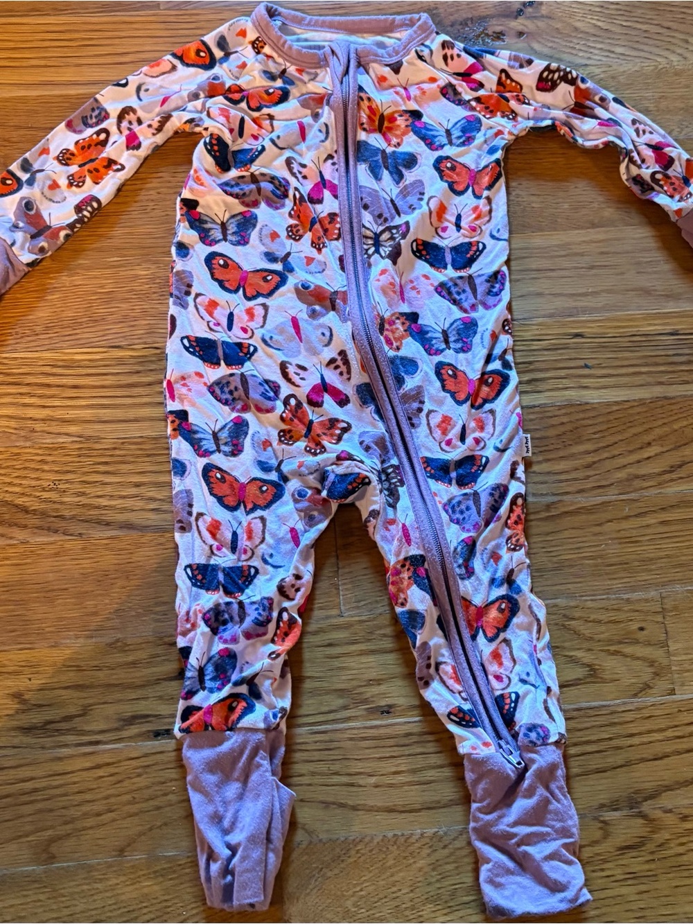 Little Sleepies “Butterfly” Sleeper, 3-6mos